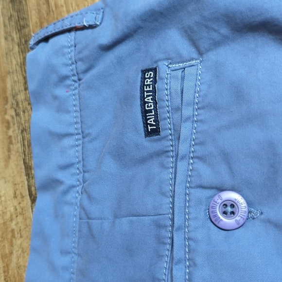 Johnnie-O Tailgaters Fleece Lined Shorts Size 40 in Blue - Picture 3 of 10